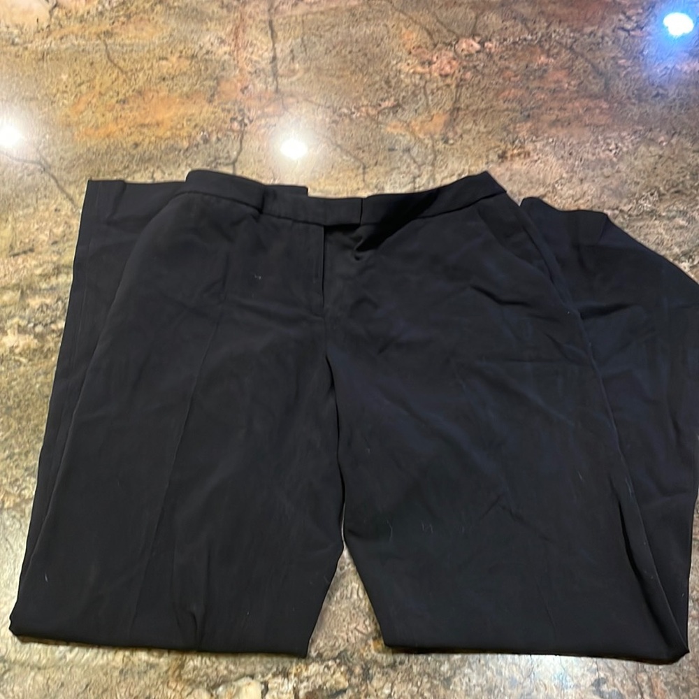 Calvin Klein Soft Crepe Pleated Trouser